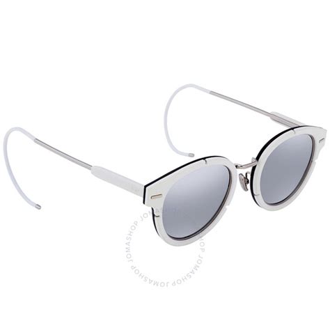 Dior Silver Mirror Round Sunglasses DIORMAGNITUDE01 